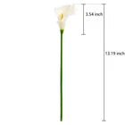 20 Pcs Real Touch Artificial Calla Lily Flowers