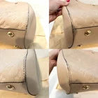 Louis Vuitton Montaigne BB Dune Empreinte Leather Top Handle Bag