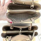 Louis Vuitton Montaigne BB Dune Empreinte Leather Top Handle Bag
