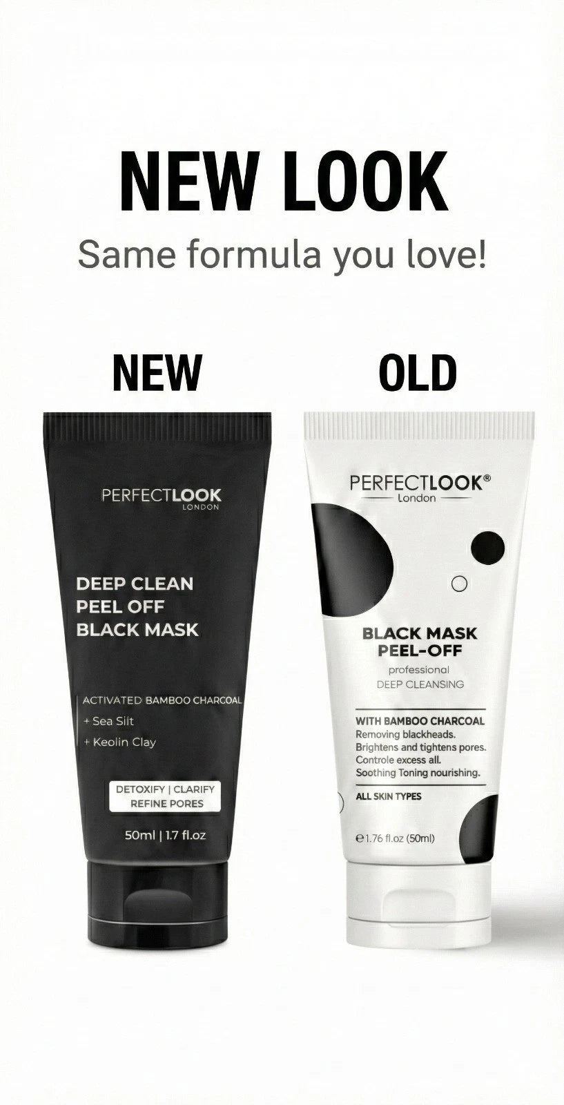 Activated Bamboo Charcoal Peel-Off Face Mask – Deep Cleansing