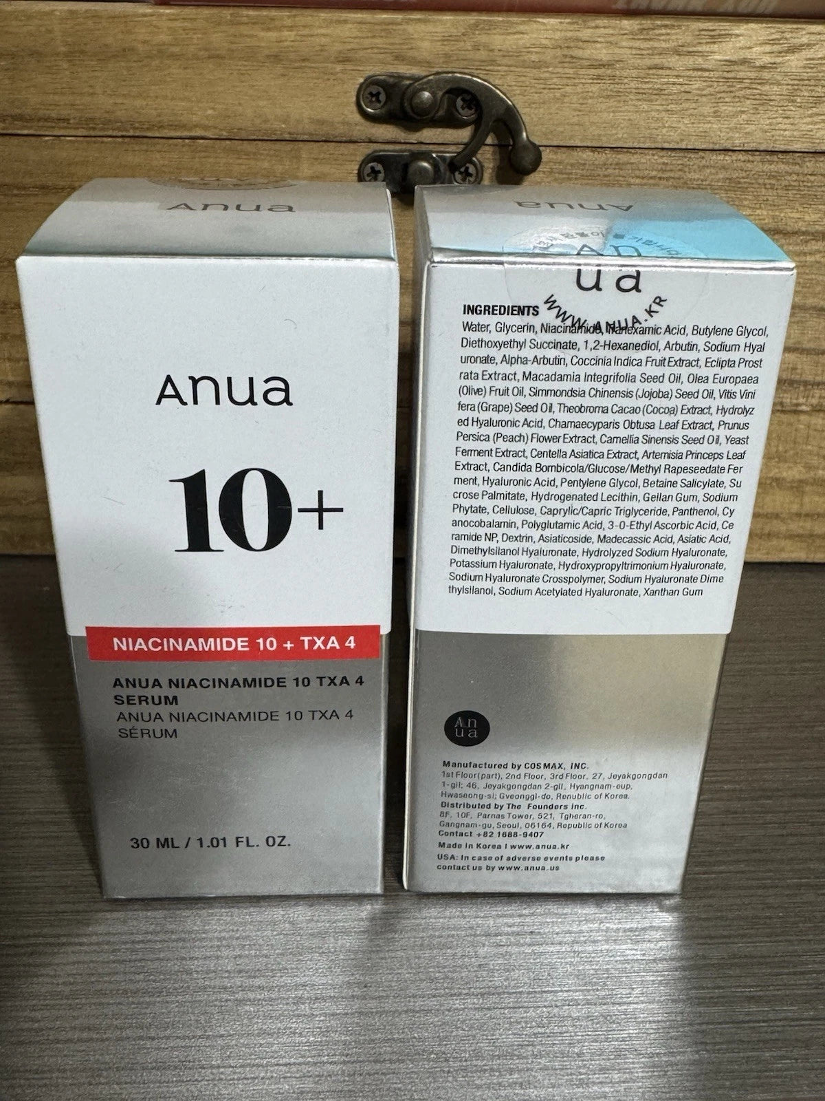 Anua Niacinamide 10% + TXA Dark Spot Correcting Serum 30ml