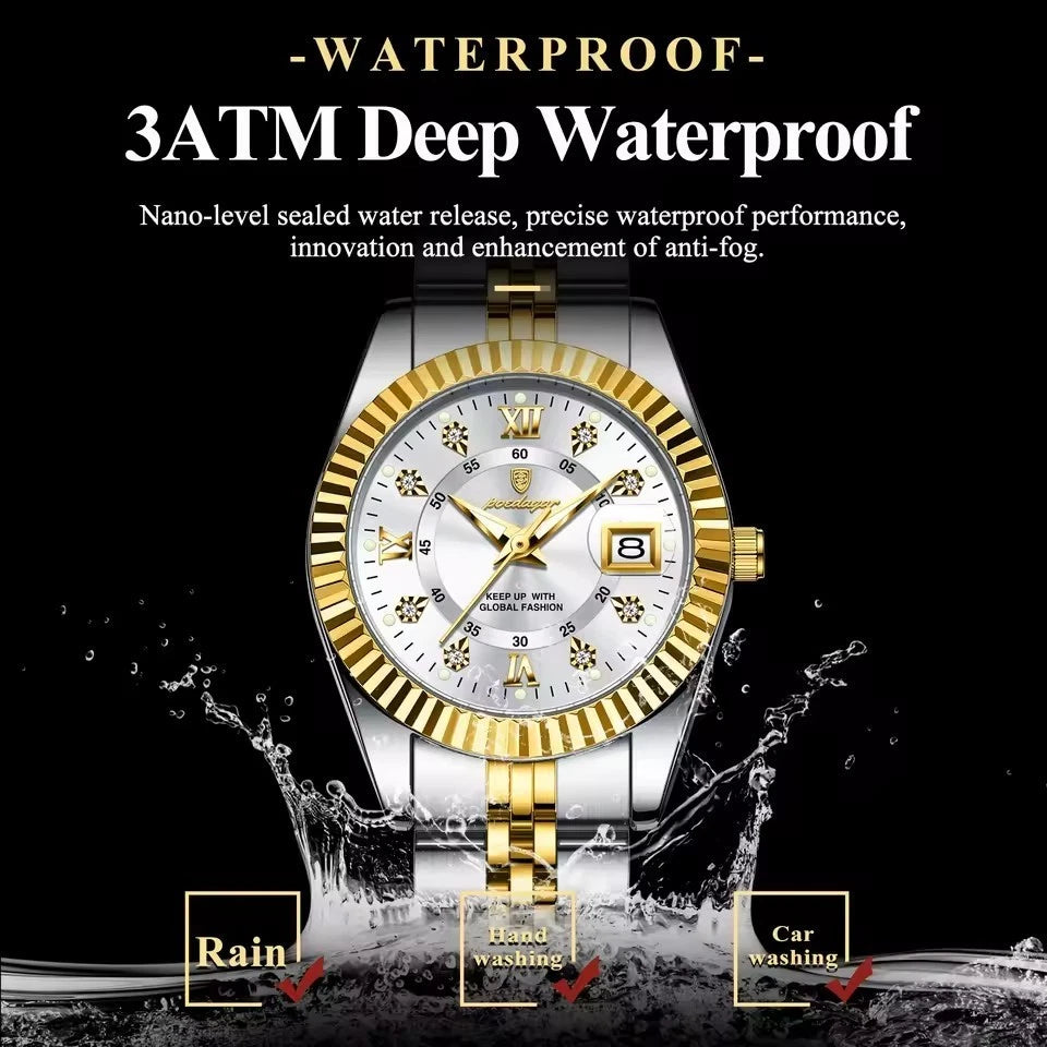POEDAGAR 780 Women’s Luxury Quartz Watch – Waterproof Luminous