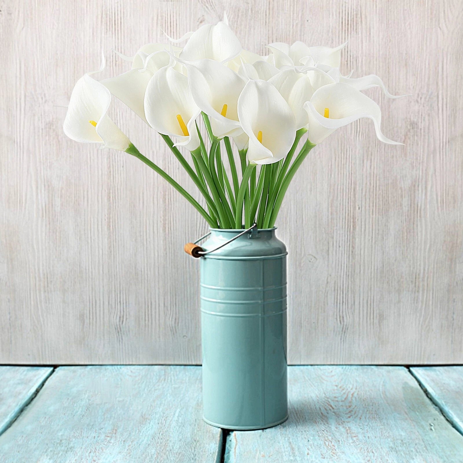 20 Pcs Real Touch Artificial Calla Lily Flowers