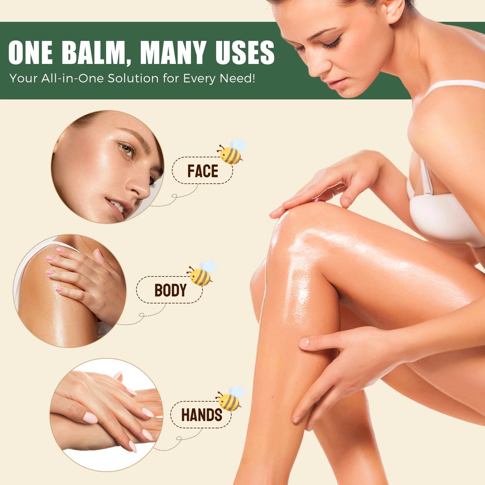 Whipped Beef Tallow Honey Balm – Grass-Fed Face Moisturizer