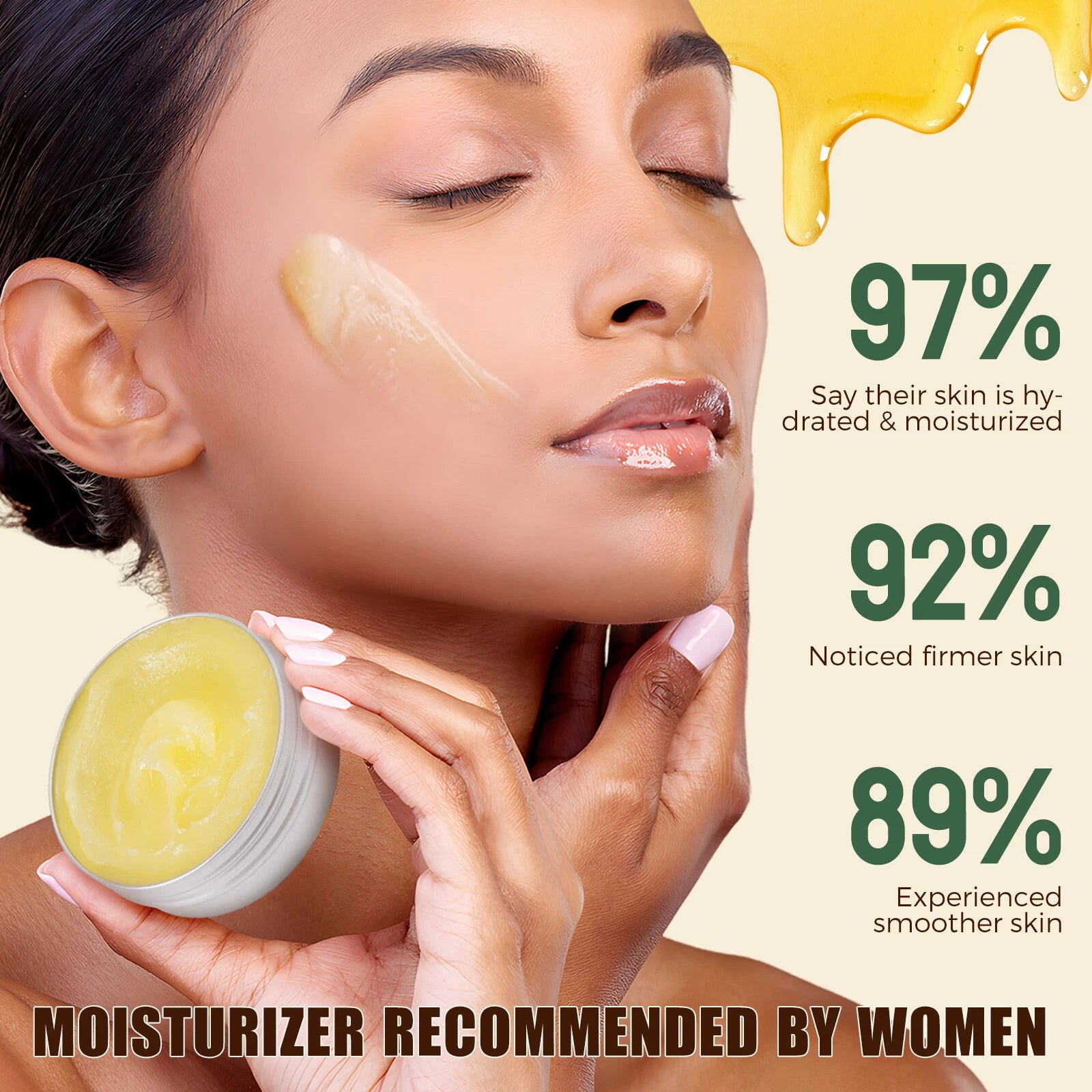 Whipped Beef Tallow Honey Balm – Grass-Fed Face Moisturizer