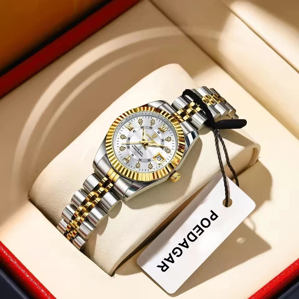 POEDAGAR 780 Women’s Luxury Quartz Watch – Waterproof Luminous