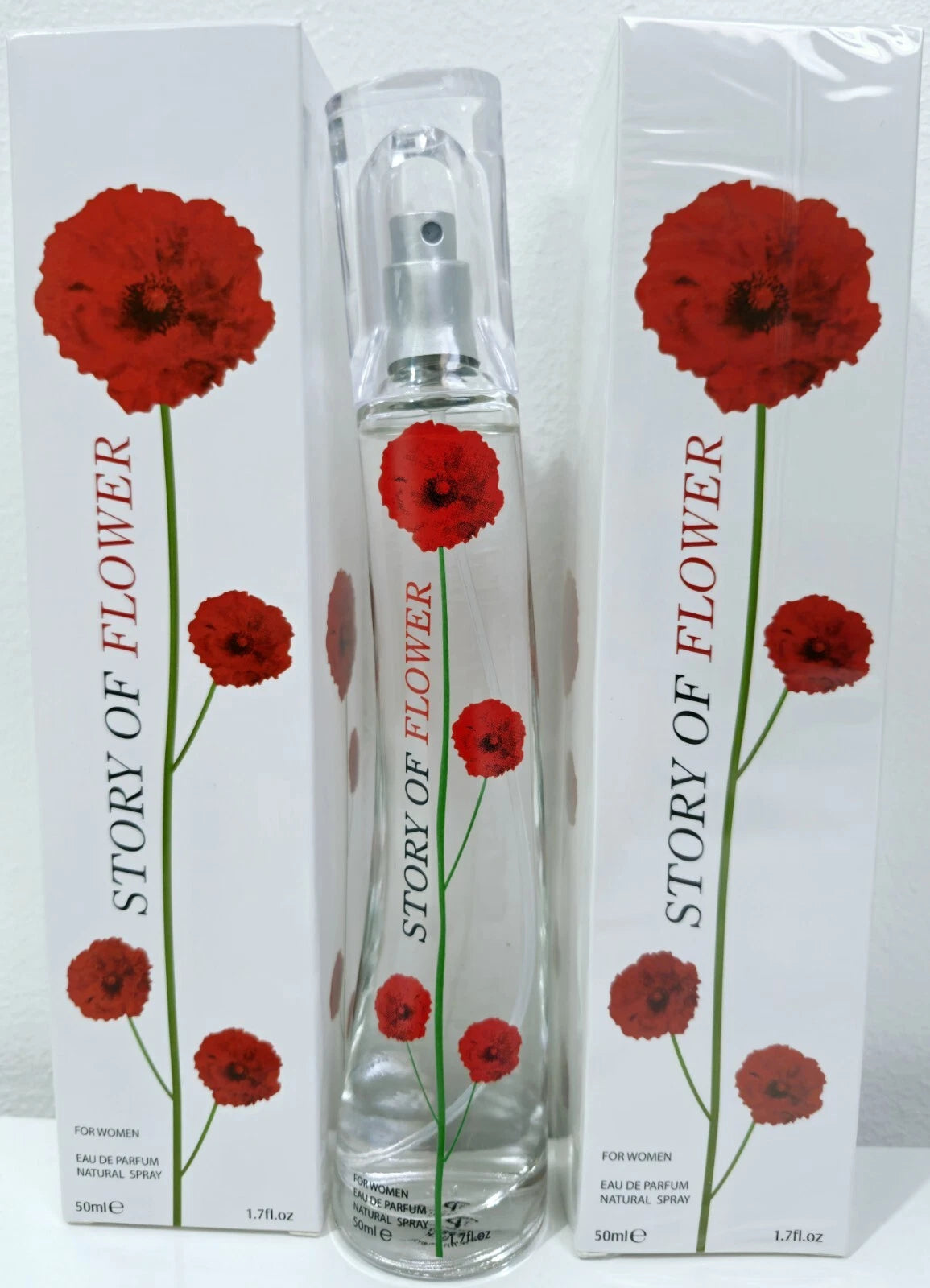 Story of Flower Women's Perfume EDP 2-Pack, 100ml