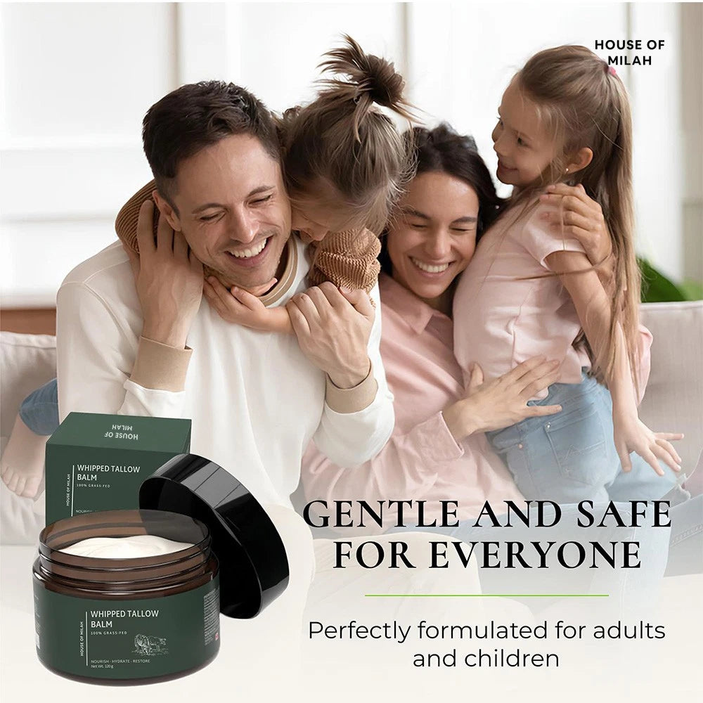 Whipped Beef Tallow Moisturizer – Grass-Fed Tallow Face Balm