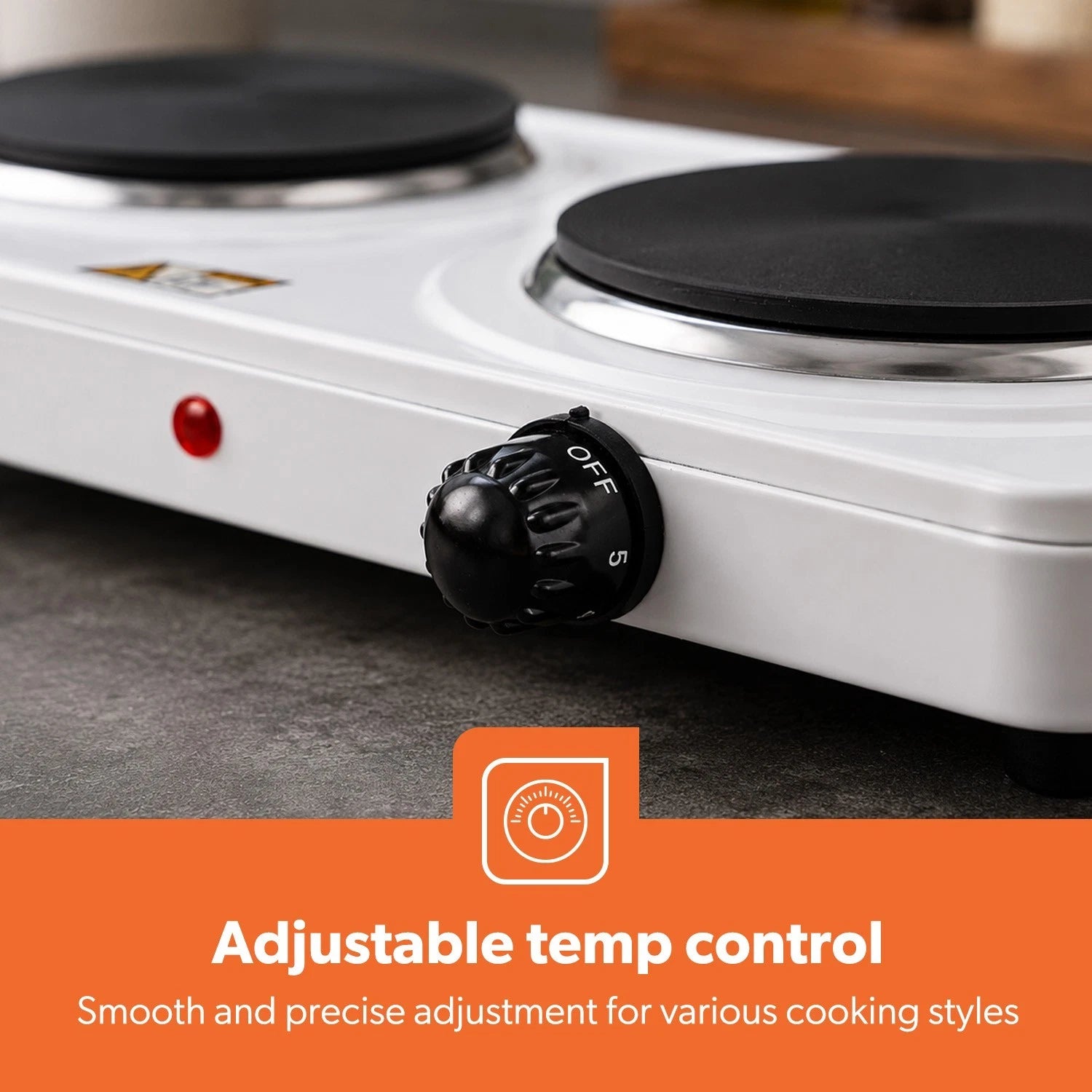 Geepas Double Electric Hot Plate 2000W