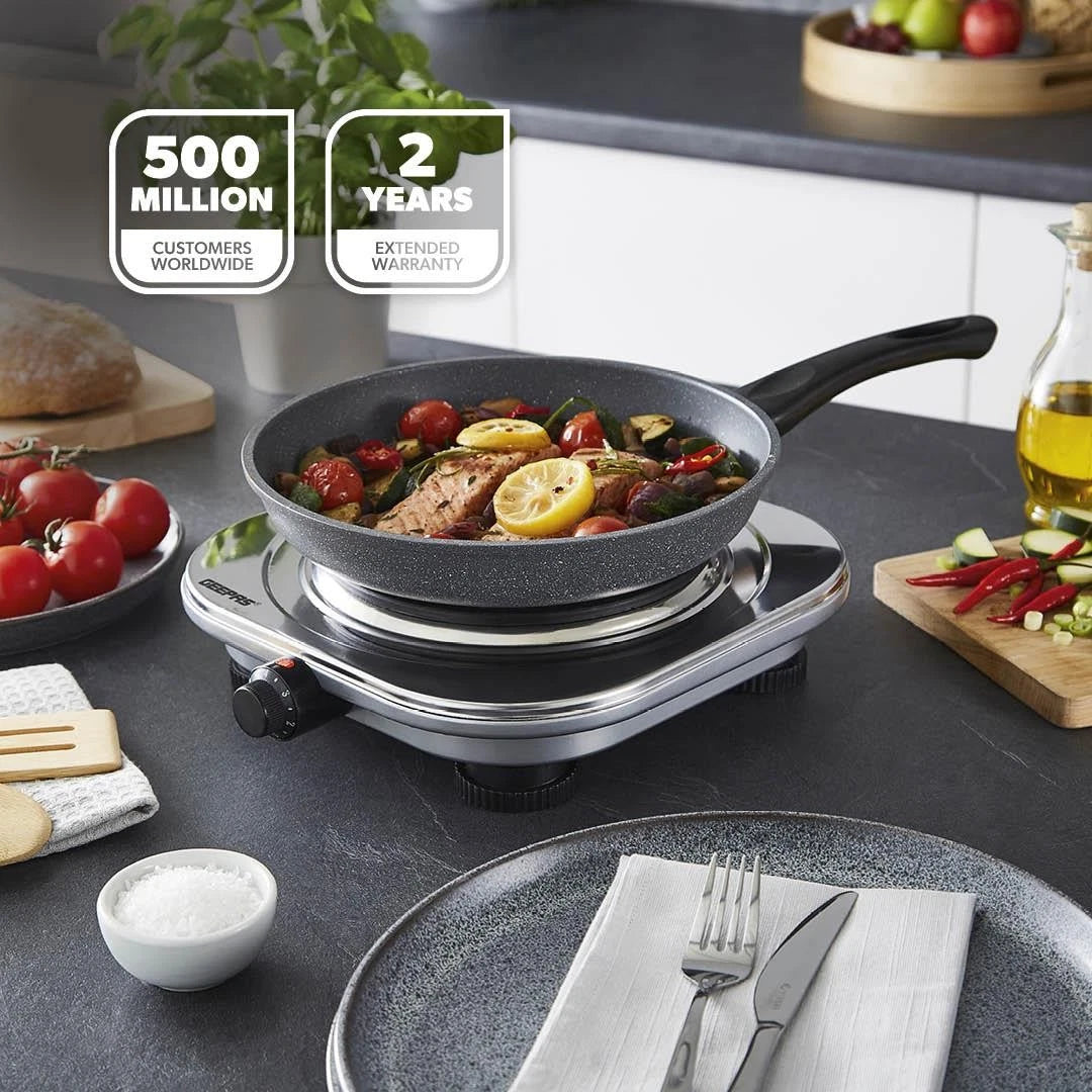Geepas Single Electric Hot Plate 1500W