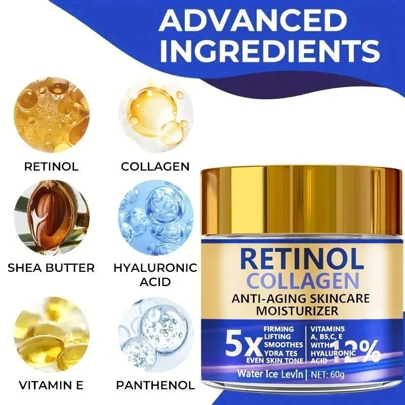 Retinol Collagen Face Cream with Hyaluronic Acid