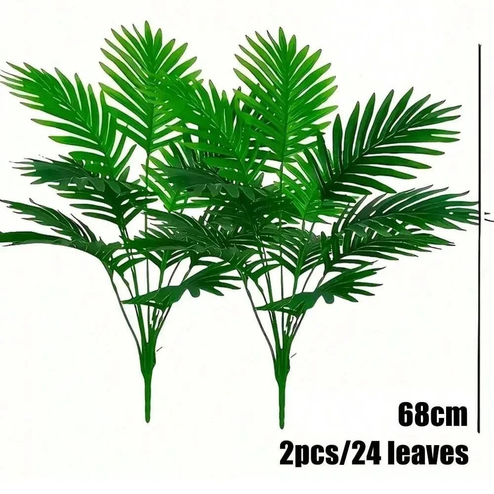 2Pcs Artificial Monstera Tree – Realistic Faux Plant