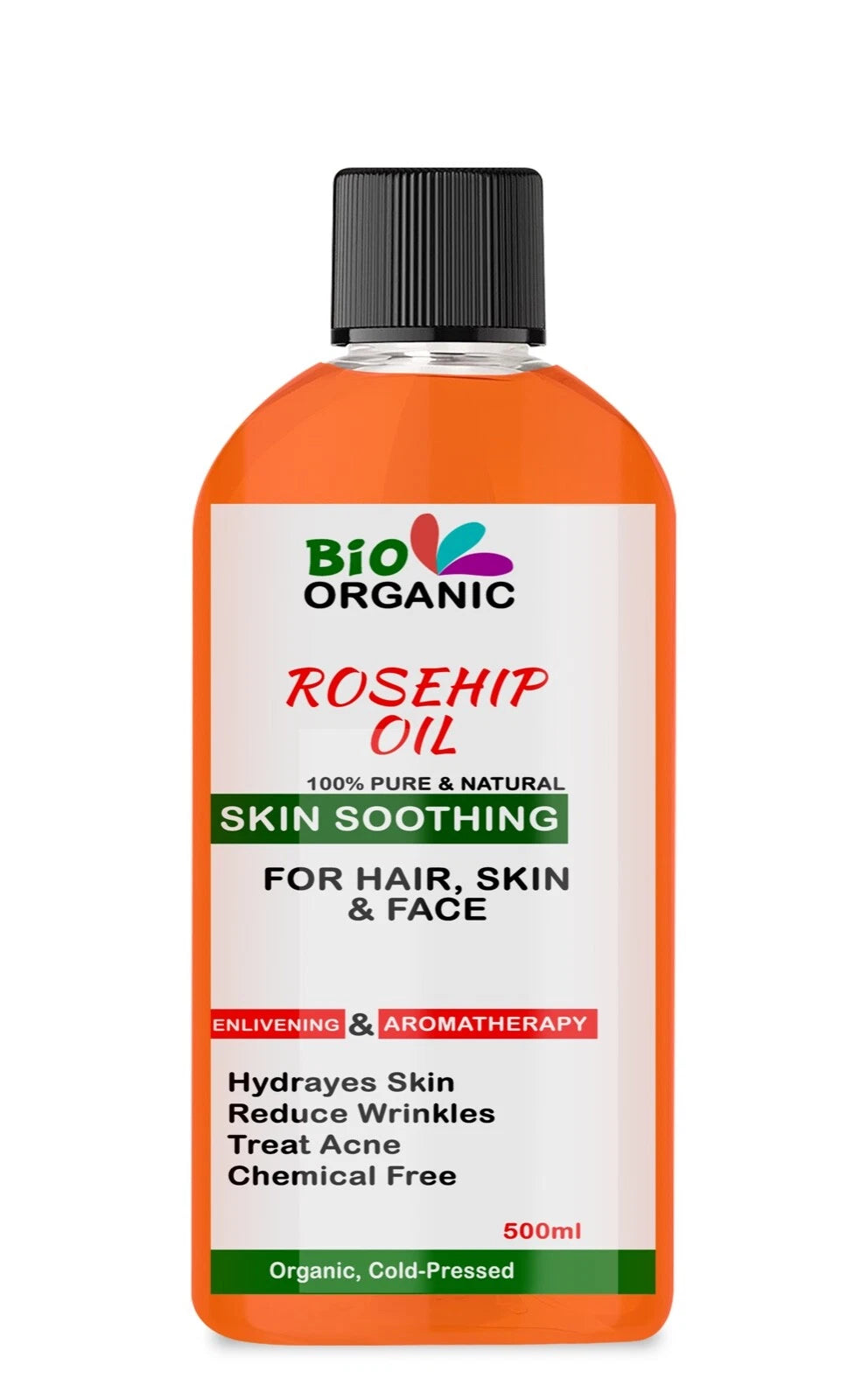 Organic Rosehip Oil – Pure & Natural Facial Skin Care Oil