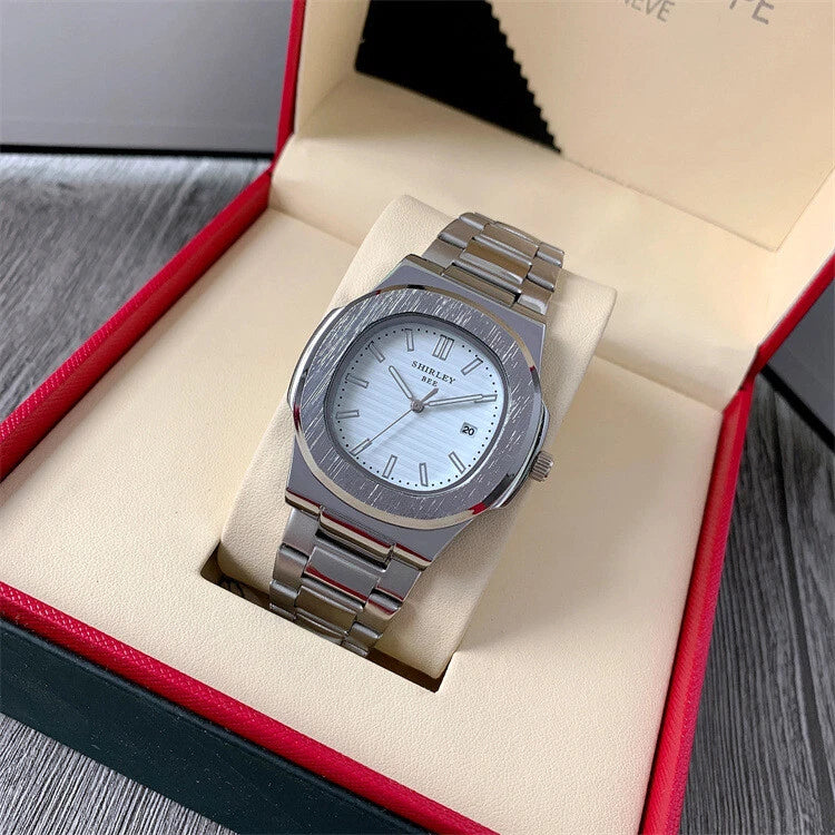 Luxury Unisex Stainless Steel Quartz Watch