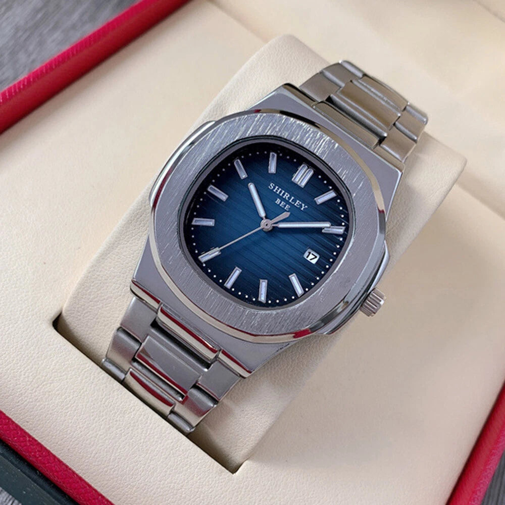 Luxury Unisex Stainless Steel Quartz Watch
