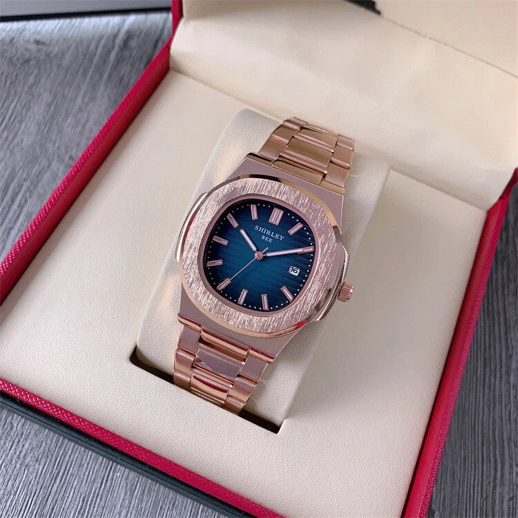 Luxury Unisex Stainless Steel Quartz Watch