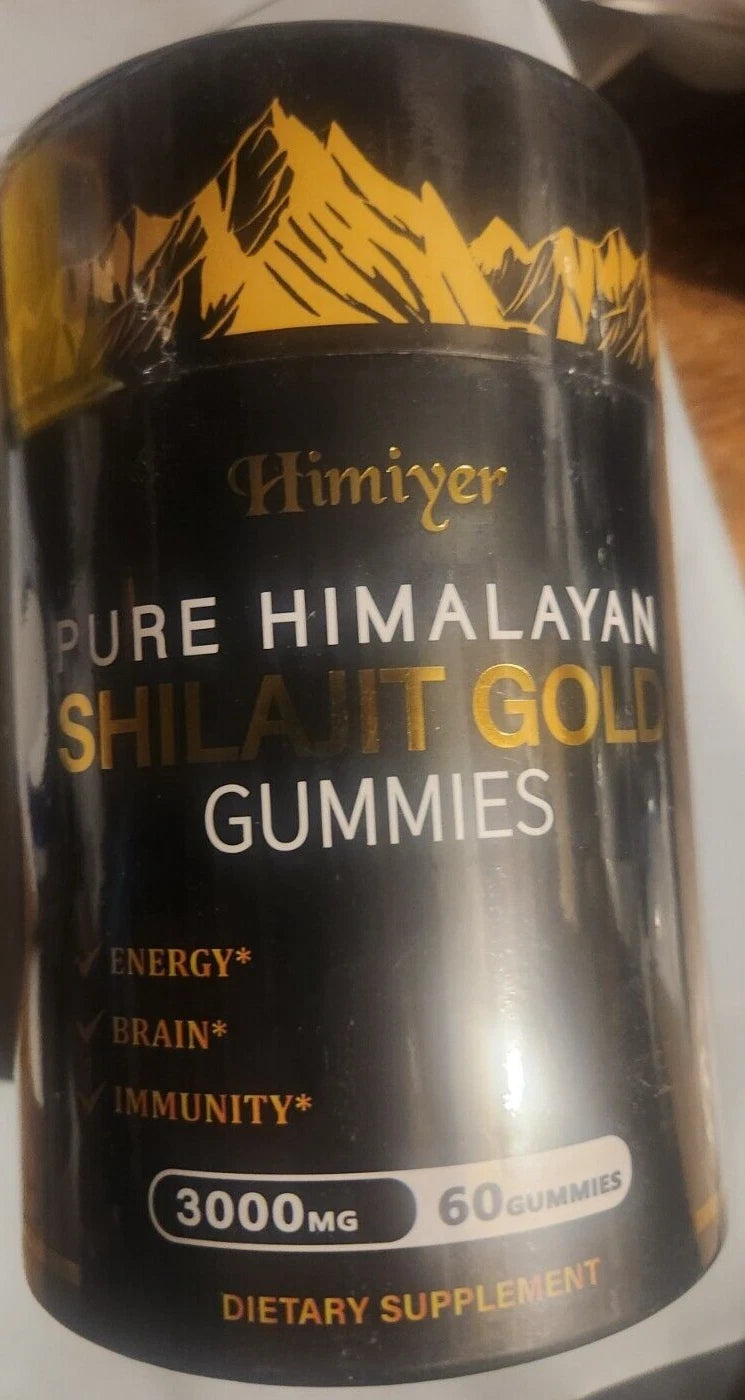 Himalayan Shilajit Gold Gummies – 3000mg | Sugar-Free