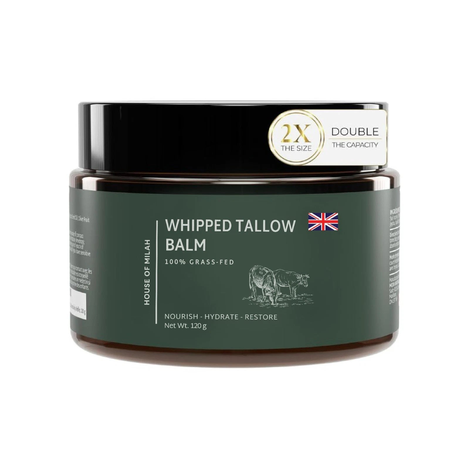 Whipped Beef Tallow Moisturizer – Grass-Fed Tallow Face Balm