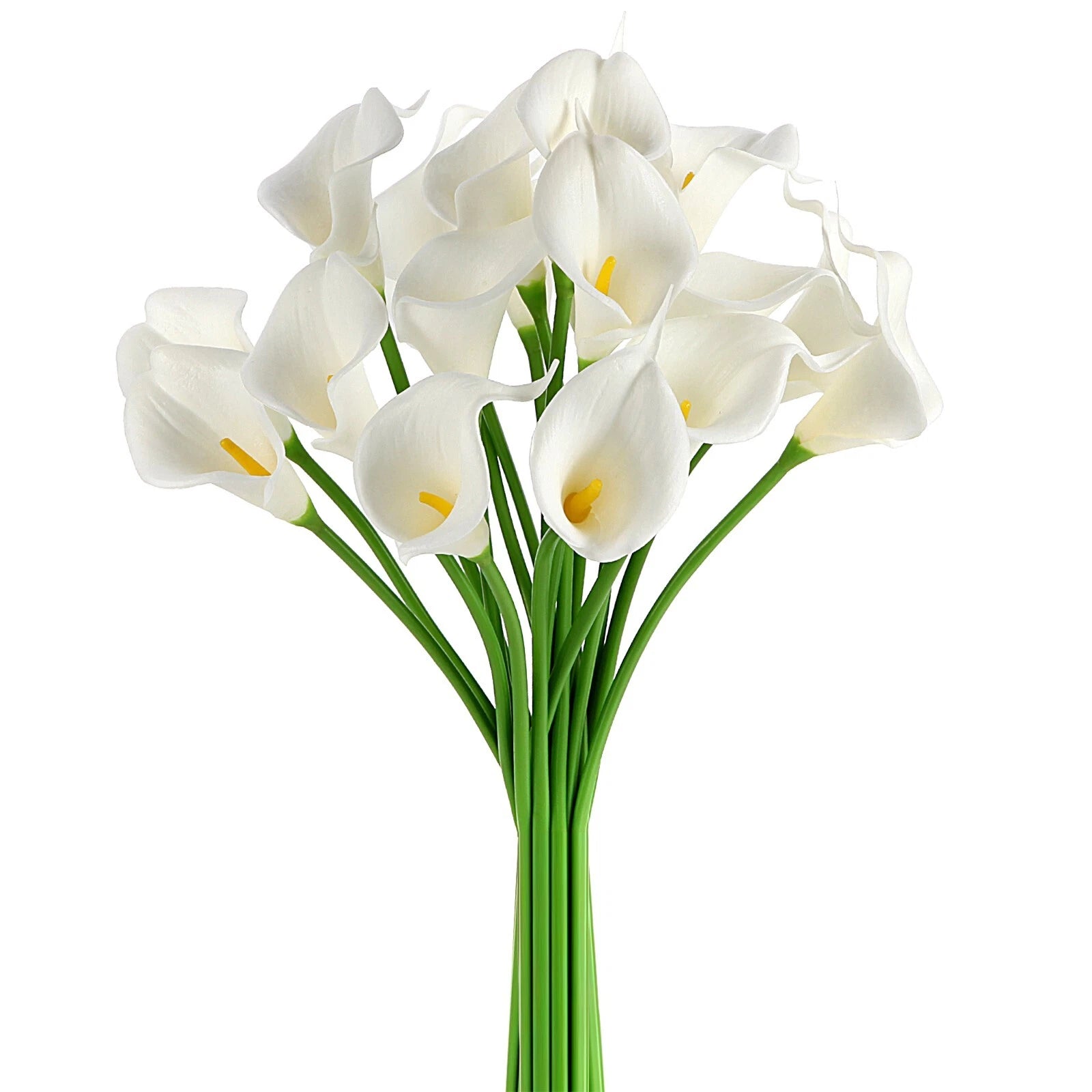 20 Pcs Real Touch Artificial Calla Lily Flowers