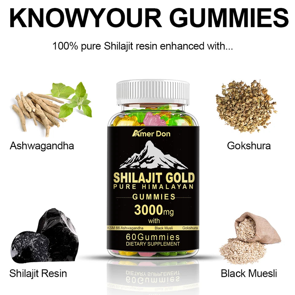 100% Pure Himalayan Shilajit – Fulvic Acid | Potent Resin