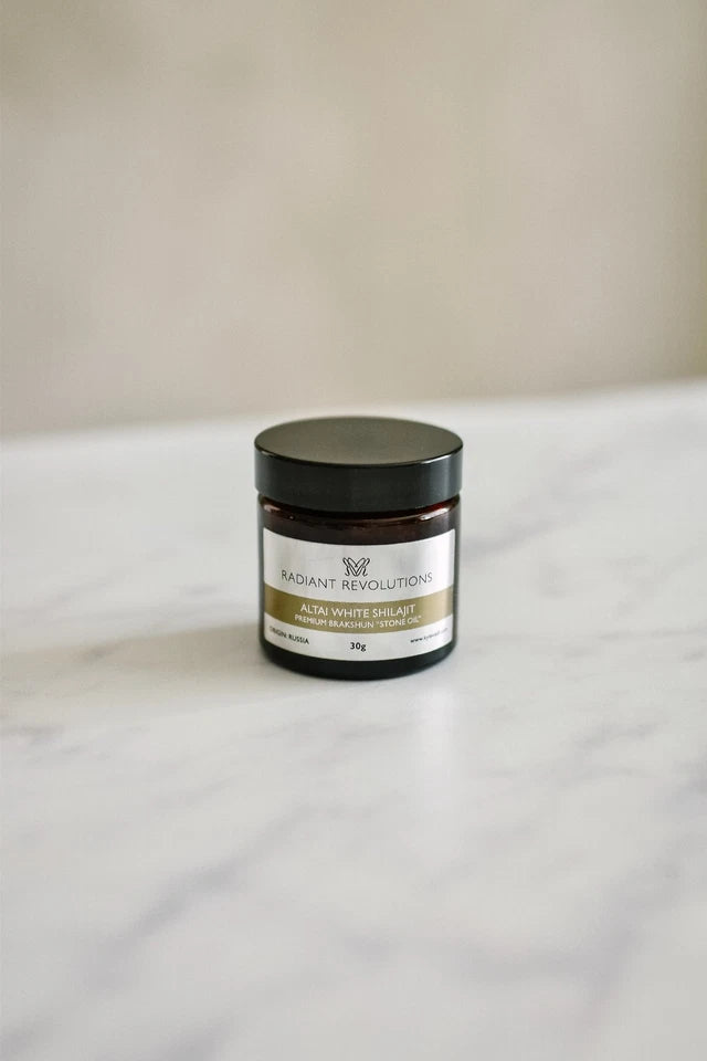 Altai Mountain White Shilajit – 30g | Premium Brakshun