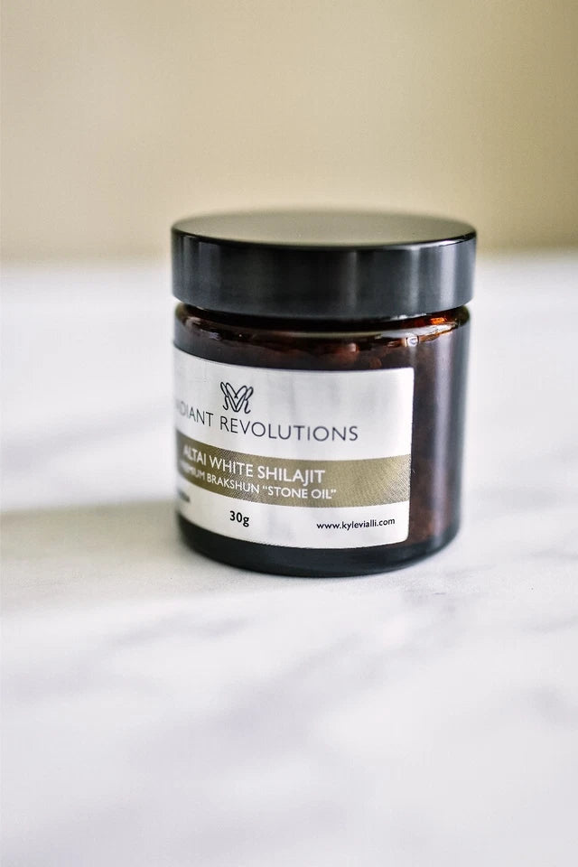 Altai Mountain White Shilajit – 30g | Premium Brakshun