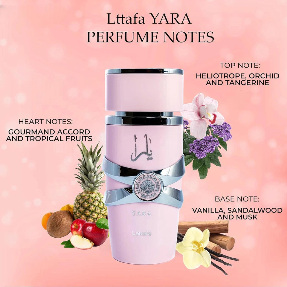 Lattafa Yara EDP for Women 100ml / 3.4oz – Brand New