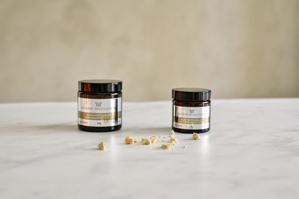 Altai Mountain White Shilajit – 30g | Premium Brakshun